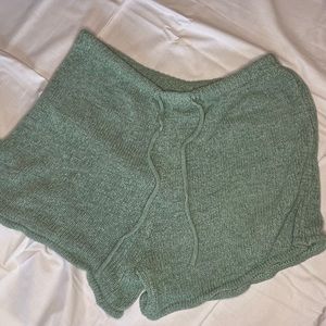 Fashion Nova 3x Green Knit Lounge Shorts